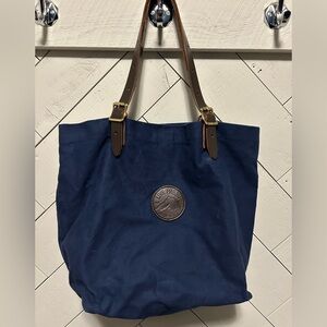 Navy Duluth Pack Market Tote